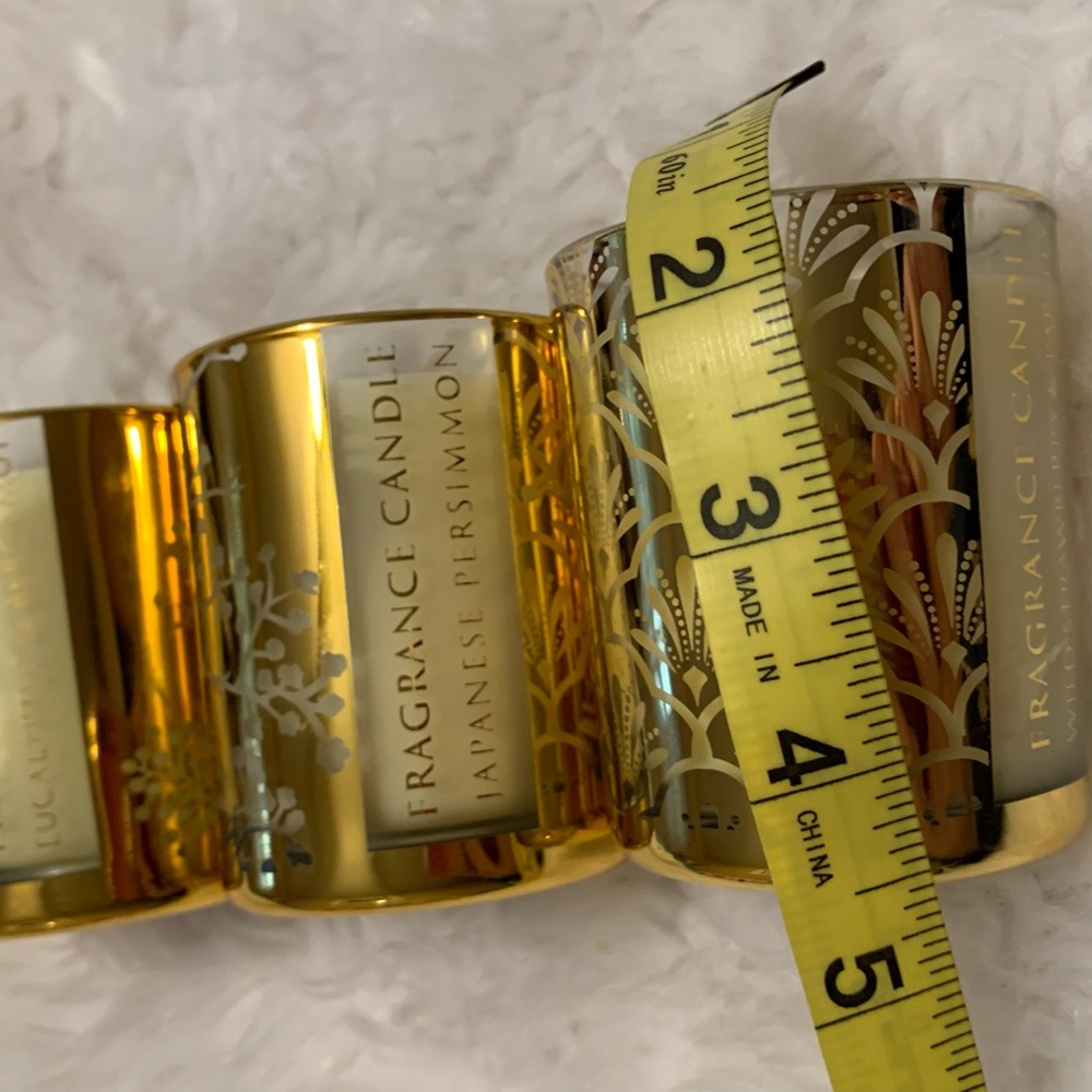 T & H Aromatherapy Glass Candle Set of 3 (4.25 Oz.) scented soy candles … - Picture 11 of 12